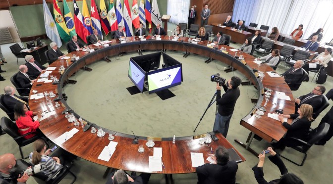 <strong>LA INTEGRACIÓN DE LA REGIÓN Y LA GENERARIÓN DE OPORTUNIDADES EL EJE DEL PRESIDENTE LASSO EN REUNIÓN CON LA ALADI</strong>