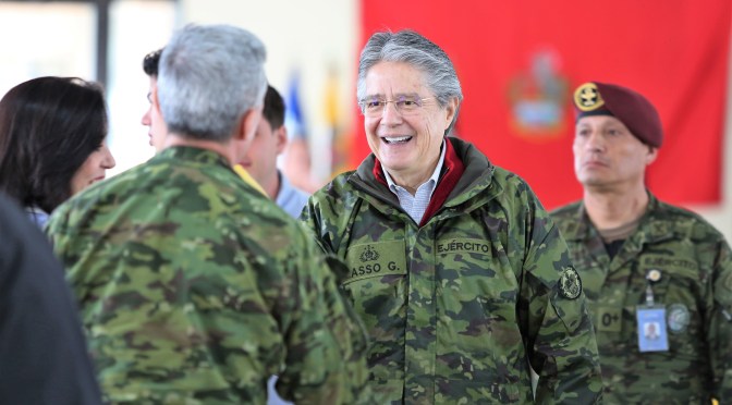 <strong>PRESIDENTE LASSO SALUDO A LAS FUERZAS ARMADAS POR EL DÍA DEL PADRE</strong>