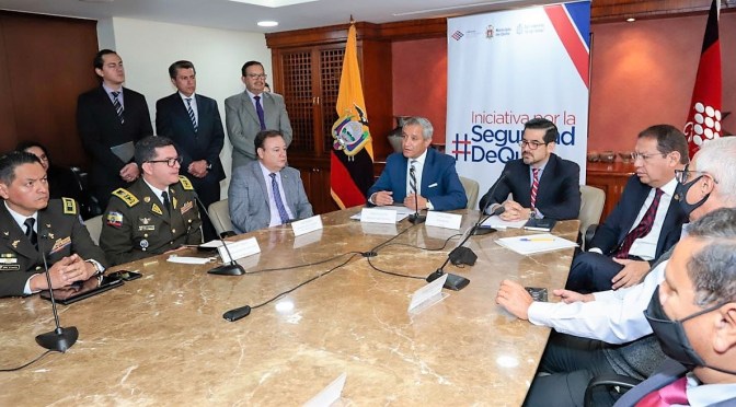 MÁS ACTORES SE UNEN POR LA SEGURIDAD DE QUITO