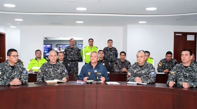 <strong>MINISTERIO DEL INTERIOR Y LA POLICÍA NACIONAL RECHAZARON LOS ACTOS VIOLENTOS EN EL PUYO</strong>