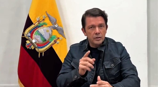 <strong>GOBIERNO NACIONAL RECIBIÓ LA CARTA DE LA CONAIE</strong>