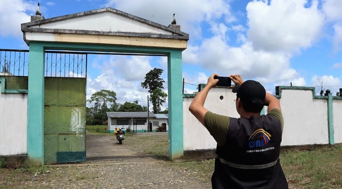 <strong>CNE ACTUALIZA EL CATASTRO DE RECINTOS ELECTORALES PARA LAS ELECCIONES 2023</strong>