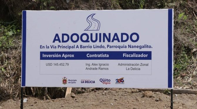 BARRIO LINDO EN NANEGALITO RECIBIÓ ADOQUINADO