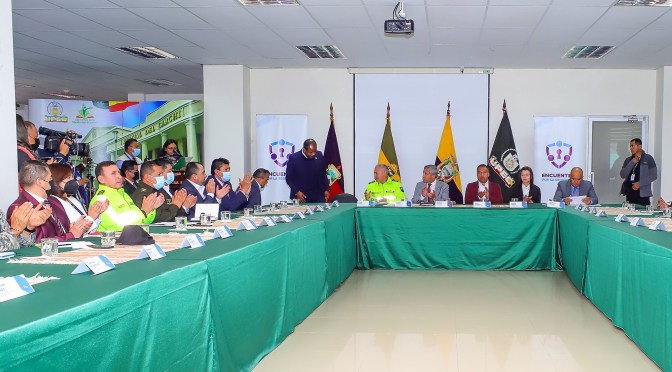 <strong>MINISTERIO DEL INTERIOR Y GAD DE TULCÁN FIRMAN CONVENIO DE COOPERACIÓN PARA EL FORTALECIMIENTO DE LA SEGURIDAD</strong><strong></strong>