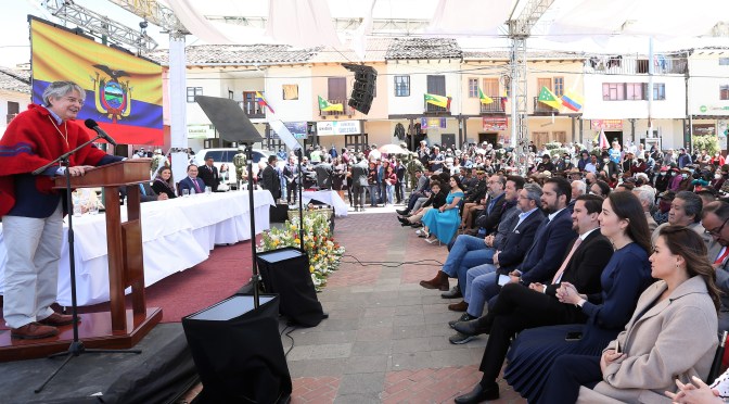 <strong>LASSO RATIFICÓ EL APOYO DEL GOBIERNO PARA EL DESARROLLO DE NABÓN</strong>