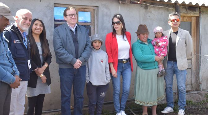 <strong>MÁS FAMILIAS TENDRÁN ACCESO A AGUA SEGURA COMO PARTE DE LAS ACCIONES PARA PREVENIR LA DESNUTRICIÓN CRÓNICA INFANTIL</strong>