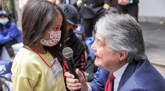 <strong>NIÑAS Y NIÑOS DE QUITO CONOCIERON EL PALACIO DE GOBIERNO</strong>