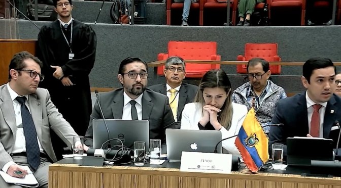 <strong>GOBIERNO PRESENTÓ DEFENSA EN LA CORTE IDH RECONOCIMIENTO DE RESPONSABILIDAD INTERNACIONAL PARCIAL EN EL CASO TAGAERI TAROMENANE</strong>