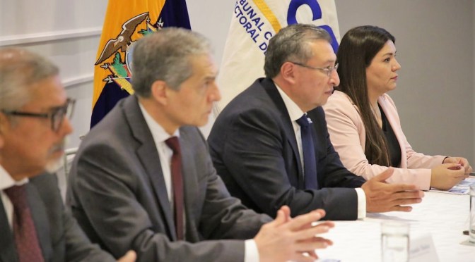 <strong>CONSEJERO JOSÉ CABRERA PARTICIPA EN FORO SOBRE JUSTICIA ELECTORAL Y DEMOCRACIA</strong>