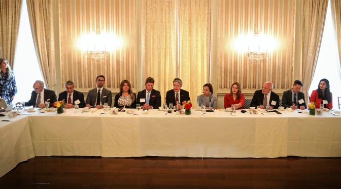 <strong>EMPRESARIOS NORTEAMERICANOS CONOCIERON LAS OPORTUNIDADES QUE EL ECUADOR BRINDA A LAS INVERSIONES</strong>