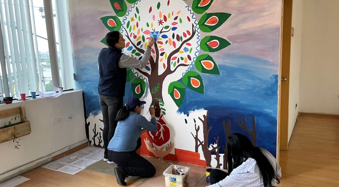 <strong>UN ESPACIO DE EXPRESIÓN ARTÍSTICA PARA LOS JÓVENES DE LA UZDI 9</strong>