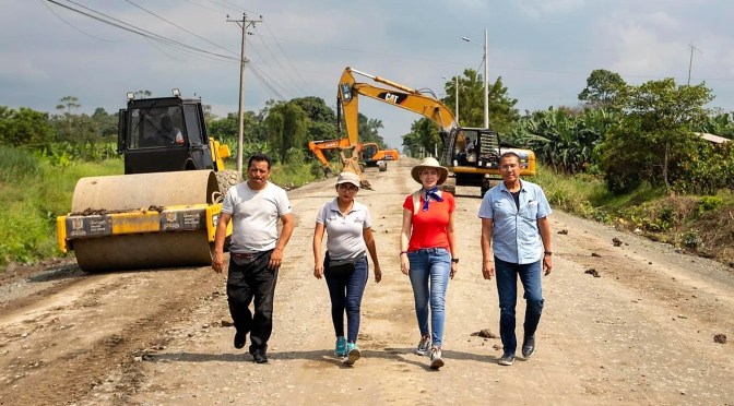 <strong>PREFECTURA DEL GUAYAS REALIZA EL ASFALTADO DE LAS CALLES EN LA CABECERA CANTONAL DE MILAGRO</strong>