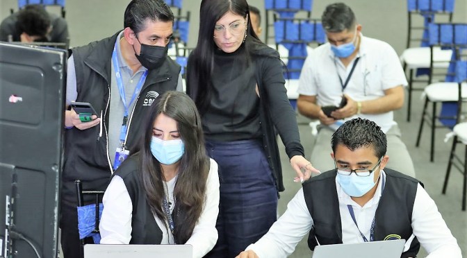 <strong>ELECCIONES DE LOS VOLUNTARIOS DE LA FUERZA TERRESTRE CBOS. NICANOR QUIROZ RECIBIÓ APOYO DEL CNE</strong>