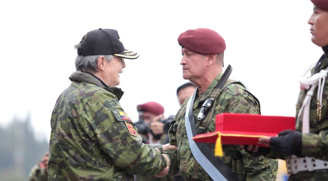 <strong>PRESIDENTE GUILLERMO LASSO RATIFICÓ EL APOYO DEL GOBIERNO PARA FORTALECER LAS FF. AA.</strong>