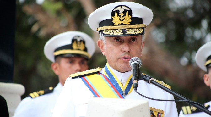 <strong>EL CONTRALMIRANTE JOHN MERLO ES EL NUEVO COMANDANTE GENERAL DE LA MARINA</strong>