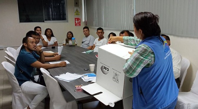 <strong>CNE CAPACITA A MIEMBROS DE JUNTAS RECEPTORAS DEL VOTO CON MIRAS A LAS ELECCIONES 2023</strong>