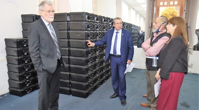 CNE PREPARA KITS TÉCNICOS QUE SE UTILIZARÁN EN LAS ELECCIONES 2023