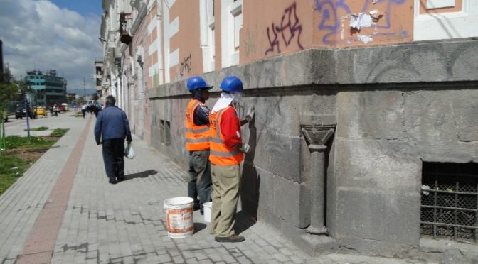 EN QUITO MANCHAR, PINTAR, AGREDIR PAREDES Y PISOS PUEDEN CAUSAR MULTAS ELEVADAS