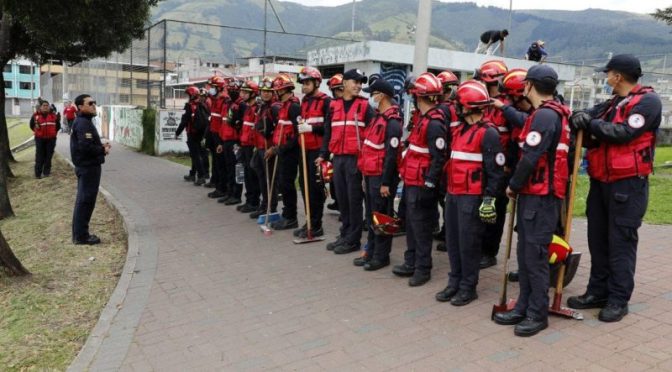 600 BARRIOS PARTICIPARON EN LA MINGA DE LA QUITEÑIDAD