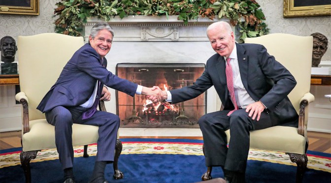 EL PRESIDENTE LASSO HABLÓ EN EL CONSEJO PERMANENTE DE LA OEA