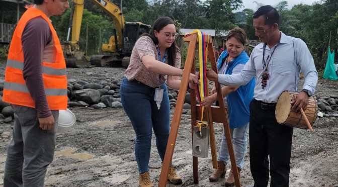 MSP INICIÓ LOS TRABAJOS DE ADECENTAMIENTO EN UN PUESTO DE SALUD EN PASTAZA