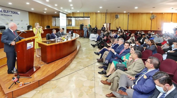 CNE DEFINIÓ POR SORTEO ORDEN DE UBICACIÓN, INTERVENCIÓN E INTERPELACIÓN DE CANDIDATURAS PARA LOS 38 DEBATES 2023