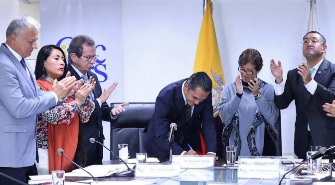 PRESIDENTE DEL CONSEJO DE LA JUDICATURA  ASUMIÓ SU DESPACHO