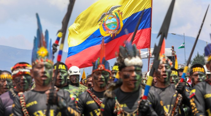  PRESIDENTE LASSO DESTACÓ LOS VALORES DEMOCRÁTICOS DE LAS FUERZAS ARMADAS QUE GARANTIZAN LA ESTABILIDAD Y PAZ NACIONAL