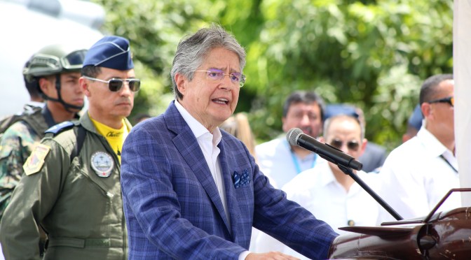 PRESIDENTE LASSO PARTICIPÓ DE LA CELEBRACIÓN DE LOS 28 AÑOS DE LA VICTORIA AÉREA DEL CENEPA