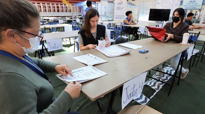 JUNTA ESPECIAL DEL EXTERIOR CULMINÓ EL PROCESAMIENTO DEL 100% DE ACTAS DE LAS ELECCIONES 2023