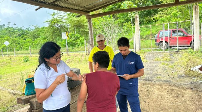 MSP EMPRENDE ACCIONES DE SALUD FRENTE A LAS INUNDACIONES EN CHONE