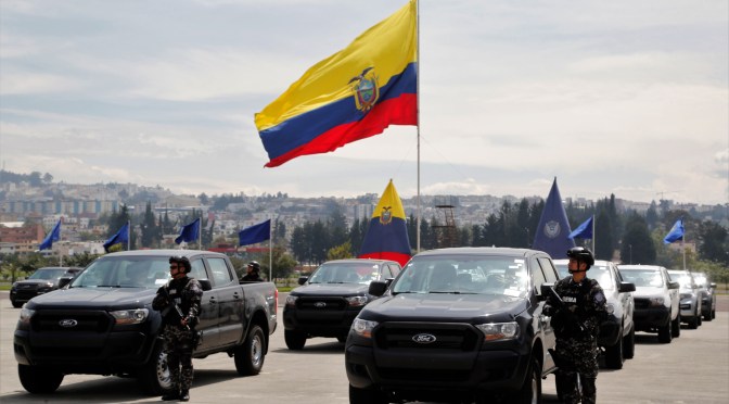 GOBIERNO FORTALECE A LAS FUERZAS ARMADAS, POLICÍA NACIONAL Y SNAI CON NUEVOS VEHÍCULOS BLINDADOS