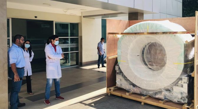 HOSPITAL VERDI CEVALLOS DE PORTOVIEJO SE EQUIPA CON UN NUEVO TOMÓGRAFO