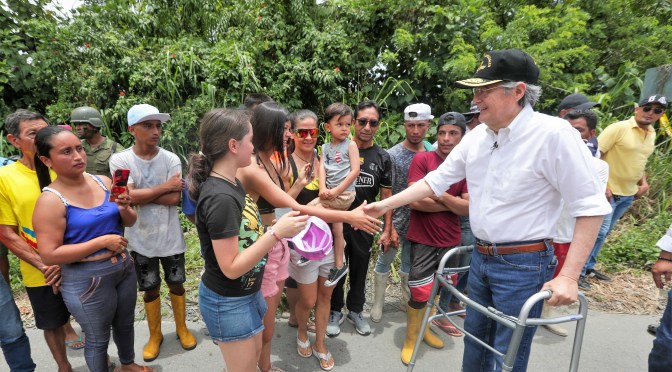 PRESIDENTE LASSO VISITÓ LA CONCORDIA
