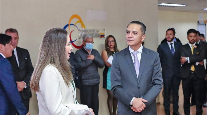 PRESIDENTE DEL CONSEJO DE LA JUDICATURA REVISÓ ESTADO DEL SISTEMA JUDICIAL EN CHIMBORAZO