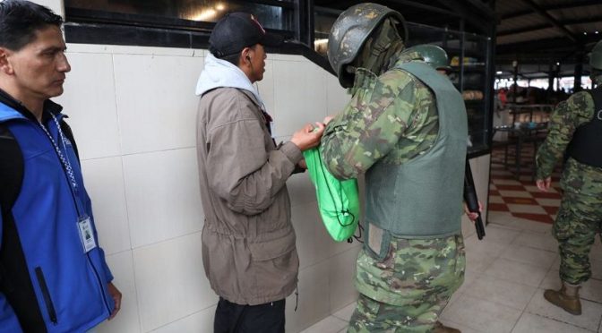 OPERATIVOS DE SEGURIDAD EN EL SUR DE QUITO