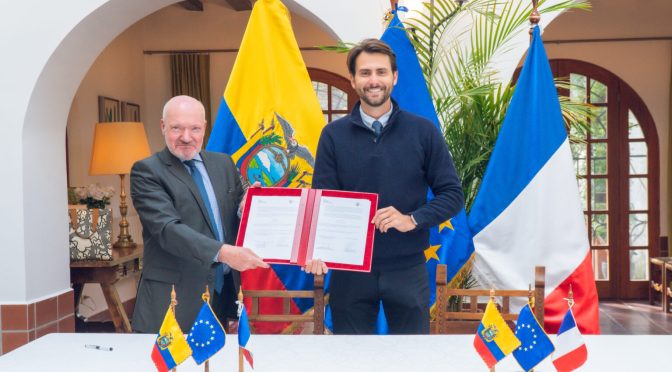 ECUADOR Y FRANCIA RATIFICAN LA COOPERACIÓN EN TEMAS DE TURISMO DE AVENTURA Y PATRIMONIAL