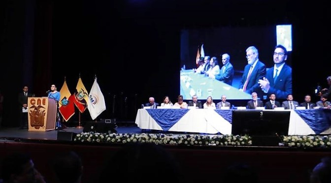 CNE ENTREGÓ LAS CREDENCIALES A LAS AUTORIDADES DE PICHINCHA Y DEL CPCCS ELECTAS