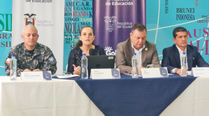 MINISTROS DE EDUCACIÓN Y DEL INTERIOR PRESENTAN LINEAMIENTOS PARA INICIO DE CLASES 2023-2024 EN COSTA-GALÁPAGOS