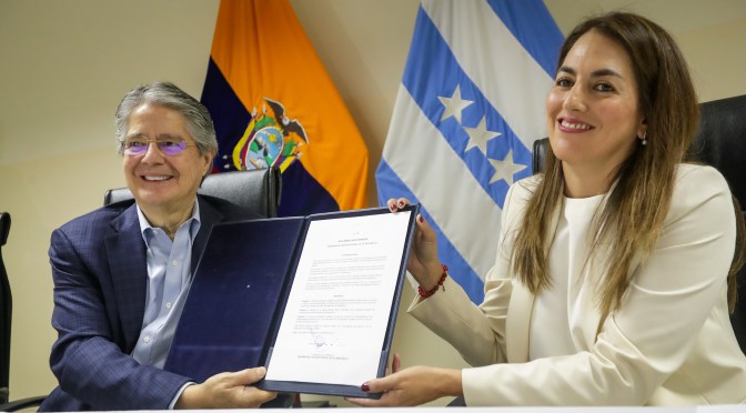 WENDY REYES ES LA NUEVA SECRETARIA DE COMUNICACIÓN DEL GOBIERNO DE LASSO