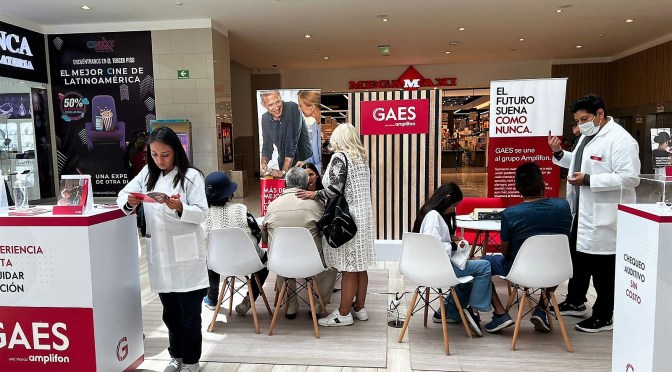 GAES Y PORTAL SHOPPING REALIZAN JORNADAS AUDITIVAS GRATUITAS
