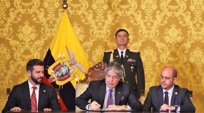 EL PRESIDENTE LASSO FIRMÓ EL DECRETO LEY PARA LA ATRACCIÓN Y FOMENTO DE INVERSIONES PARA EL DESARROLLO PRODUCTIVO