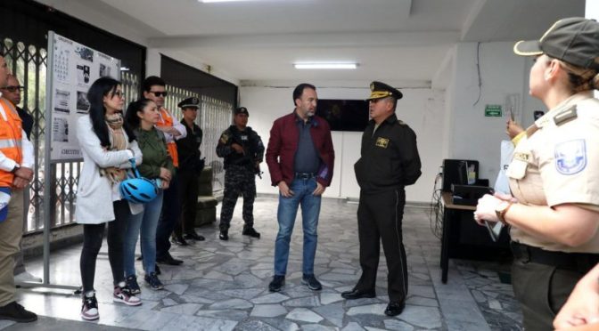 ALCALDE DE QUITO SOLICITÓ A LA POLICÍA NACIONAL PRESENCIA FÍSICA EN PUNTOS CRÍTICOS DEL DISTRITO
