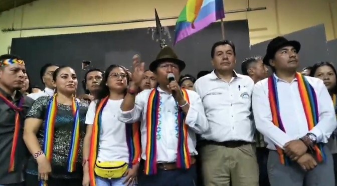 UN RADICAL ES EL NUEVO COORDINADOR NACIONAL DE PACHAKUTIK