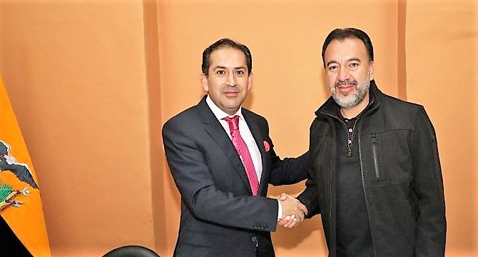 ALCALDE DE QUITO POSESIONÓ AL GERENTE DEL METRO