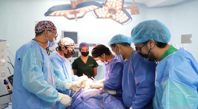 HOSPITAL GUAYAQUIL DEL MSP EXTIRPÓ TUMOR GIGANTE A NIVEL DEL TÓRAX