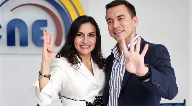 NOBOA Y ABAD ES EL PRIMER BINOMIO A LA PRESIDENCIA 2023