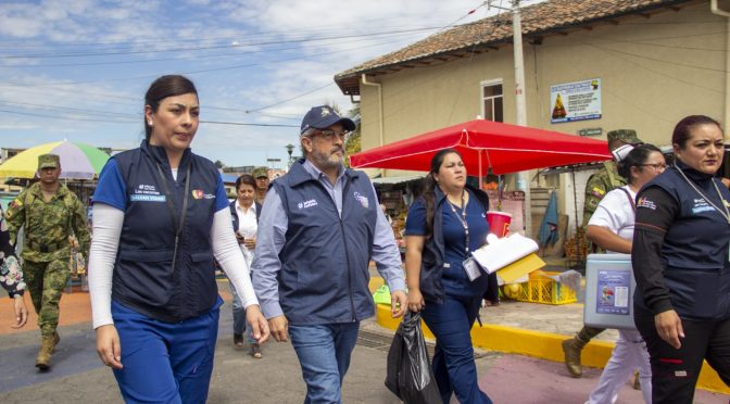 ARRANCÓ LA SEGUNDA FASE DE LA CAMPAÑA DE VACUNACIÓN ECUADOR LIBRE DE POLIOMIELITIS, SARAMPIÓN Y RUBEOLA