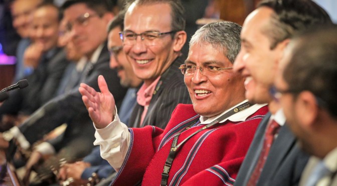 REPRESENTANTES DE LA ECONOMÍA POPULAR Y SOLIDARIA SE REUNIERON CON EL PRESIDENTE GUILLERMO LASSO