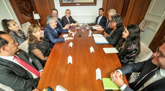 ECUADOR FORTALECE LAS RELACIONES BILATERALES CON ESTADOS UNIDOS